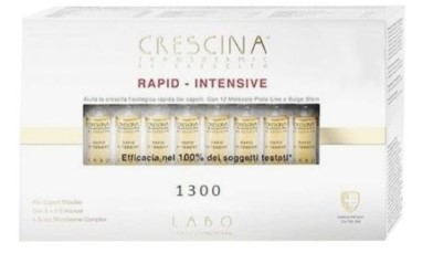 Crescina Rapid Intensive RiCrescita 1300 - donna TC 1300 - 20+20 fiale da 3,5 millilitri